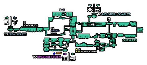 outskirts rain world map.